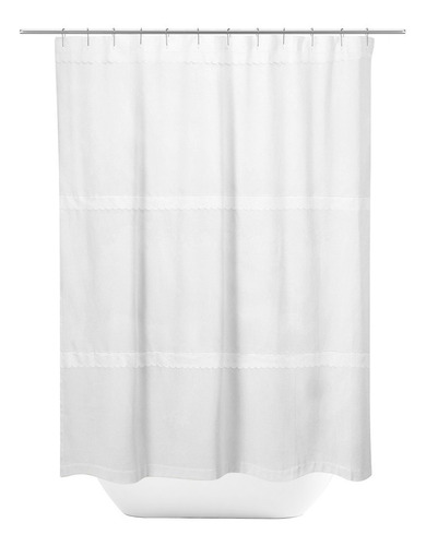 Imagen 1 de 4 de Cortina De Baño Tela 2.00 Metros De Alto, Diseño Artesanal