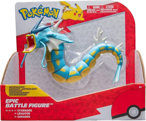 Epic Battle Figura Pokémon Gyarados 12 Pulgadas Jazwares Ms (Usado)