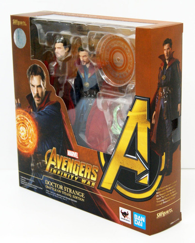 Imagem 6 de 6 de Figura Doctor Strange (battle On Titan) S H Figuarts Bandai