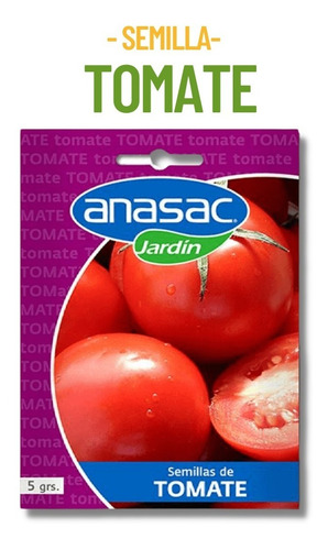 Semilla Tomate, Hortalizas, Fruta 5 Gr