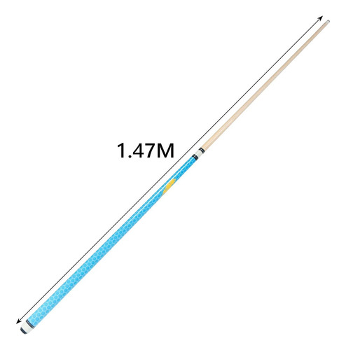 Taco De Billar De Madera Diámetro De La Cabeza 11,5 Mm Azul