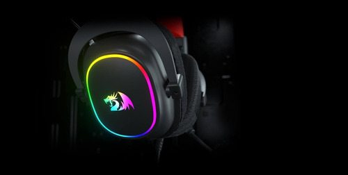 Imagen 5 de 7 de Auricular Gamer Redragon Zeus-x H510 Rgb 7.1 Surround Negro