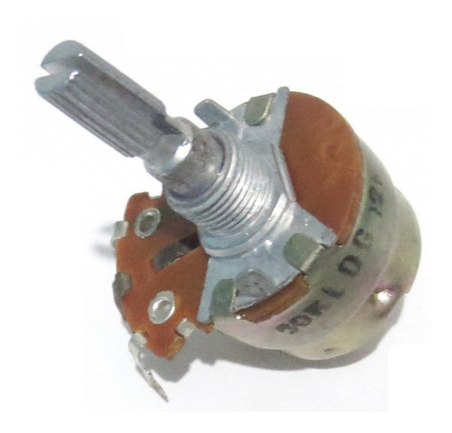 Potenciómetro 50k Ohm Switch Rck Amp Bulbos Radio Vintage