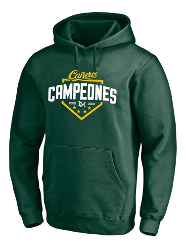 Sudadera Beisbol Cañeros Los Mochis Mod. Campeon Logo Team