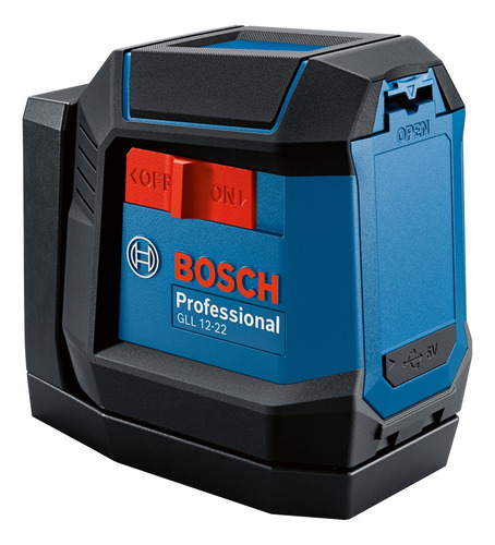 Nivel A Laser 2 Linhas Vermelhas Bosch Gll 12-22 12 Metros
