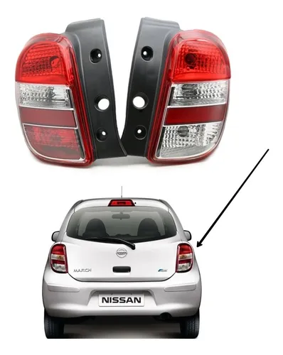 Farol Trasero Nissan March Active 2010 - 2014 / Envío Gratis | Cuotas sin interés march active 2014 Farol Trasero Nissan March Active 2010 - 2014 / Envío Gratis | Cuotas sin interés