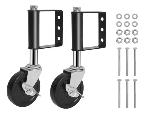 comprar 2 Rueda Puerta Ajustabl Resorte 4  Arrastre Resistente Para