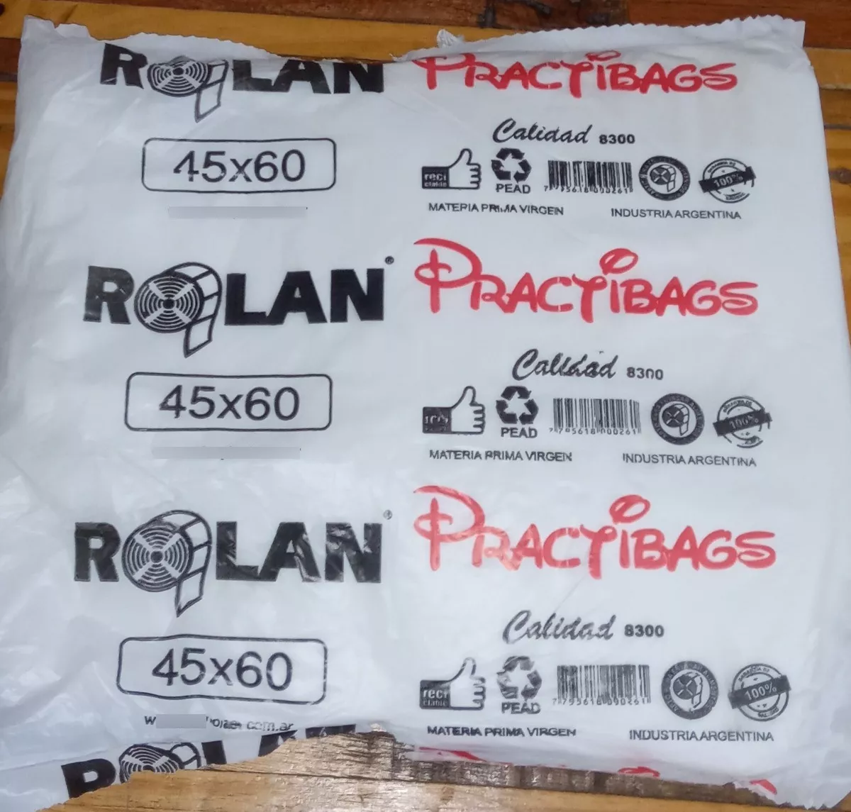 Primera imagen para búsqueda de bolsas rolanplast