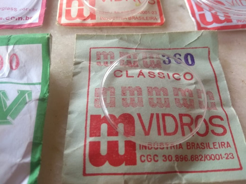 Lote C\ 15 Acrílicos E Cristal Para Relógios Oportunidade
