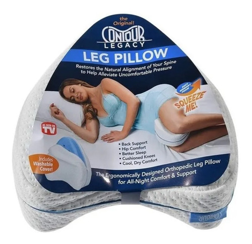 Imagen 4 de 4 de Cojin Almohada Ortopédica Original Para Piernas