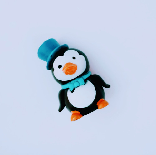 Figura De Pingüino - Sombrero