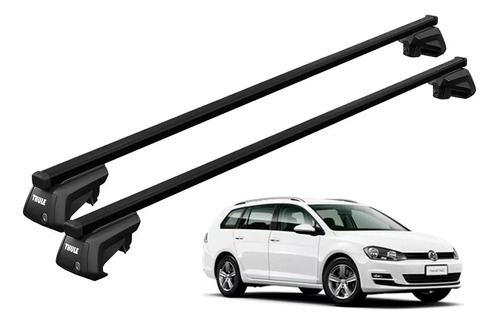 Rack Bagageiro Teto Thule Smartrack Xt Vw Golf Variant 2016