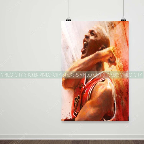 Poster Decorativo Basketball Jordan