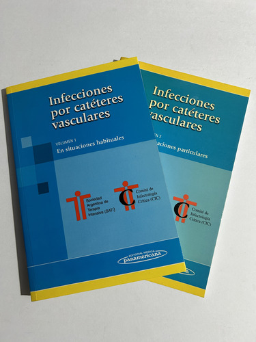 Libro Infecciones Por Catéteres Vasculares - 2 Tomos