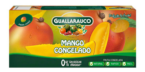 Fruta Congelada Mango Sin Azucar Añadida Caja 333g