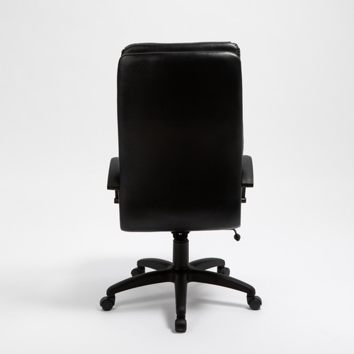 Imagen 4 de 10 de Sillón De Oficina Electra Alto Total Black Diseño Rossi