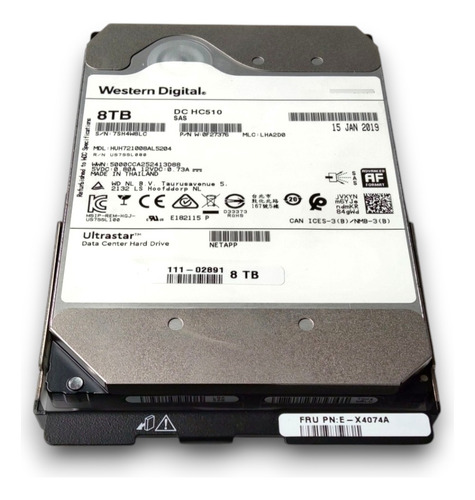 Disco Duro Neta Netapp Sp-4074a 8tb (refurbished) Wester D.