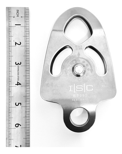 Polea Placas Oscilantes Isc Acero Inoxidable Balero 50kn