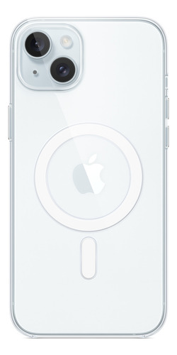 Forro iPhone 15 Plus Importado Transparente Con Magsafe 