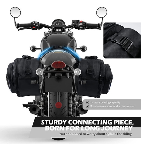 Bolso Maleta Laterales Para Motos Nicecnc 50 Litros