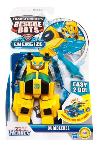 Transformers Rescue Bots Optimus Bumblebee Chase Hetawave