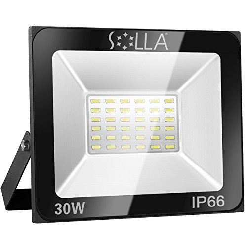 Solla 30w Led Luz De Inundacion Ip66 A Prueba De Agua 2400lm