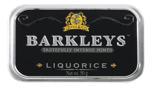 Pastilha Liquorice Barkleys 50g