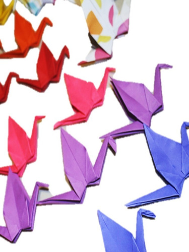 1000 Grullas De Origami Figuras De Papel (15 Cm)