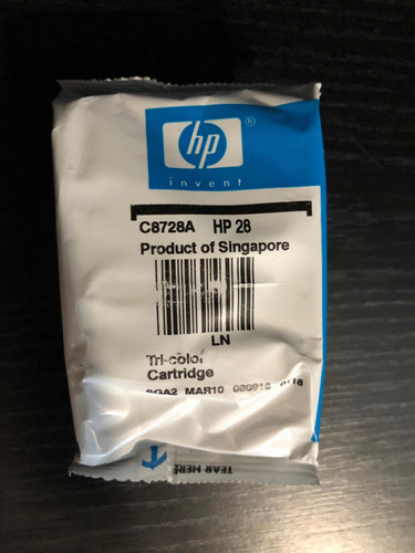 Cartucho Hp 28 Color Tricolor Original Blister Cerrado