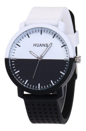 Relojes Pulsera Combinado Blanco Azul Negro Por Mayor Por 5 