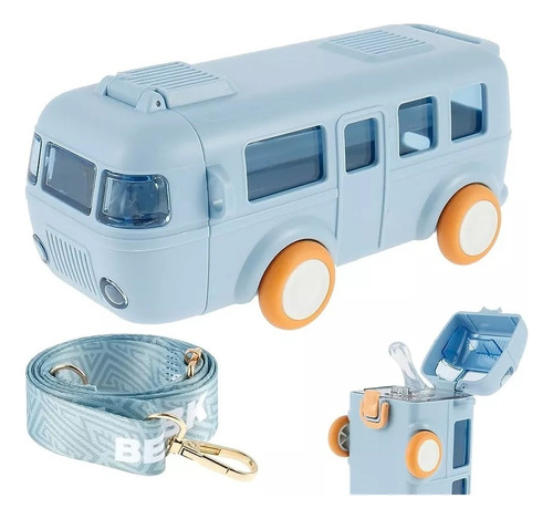 Cooler Termo Tipo Autobus Ideal Para Niños Y Niñas
