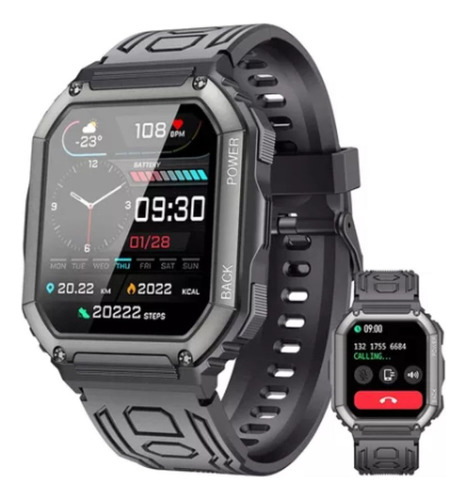 Reloj Inteligente Deportivo Kr06 1.8 Pulgadas Bluetooth Act