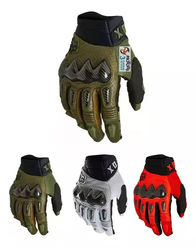 Jm Guantes Fox Dirtpaw Glove Amarillo Mx Enduro Motocross