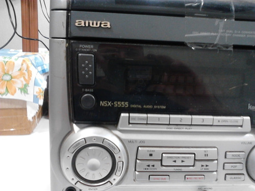 Placa Do Painel Frontal Som Aiwa Nsx-s555