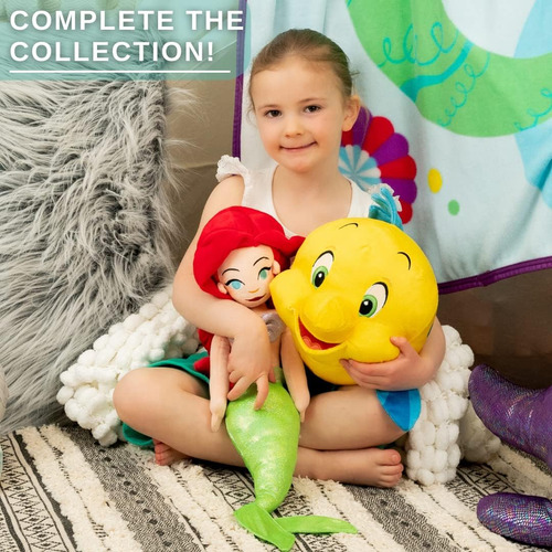 Franco The Little Mermaid Kids Bedding Super Soft Plush Cudd