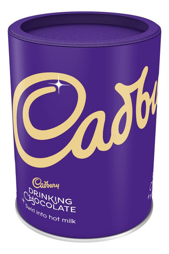 Drinking Chocolate Cadbury con sin agregado lata