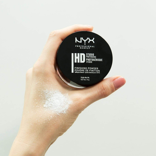 Nyx Professional Makeup Polvos De Acabado Hd Studio,...