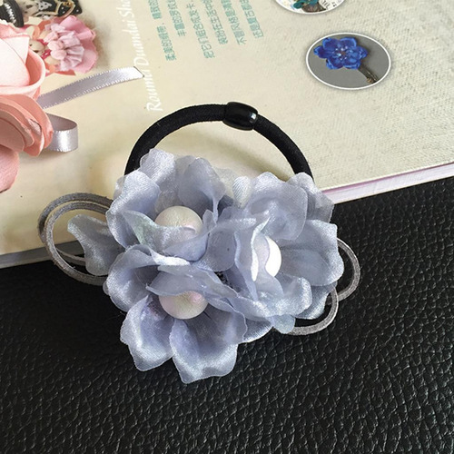 2 X 50pcs 5 Colors Decorative Chiffon Flowers Petals For