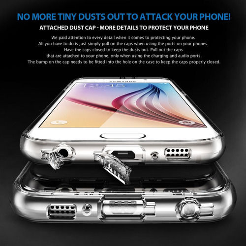 Canal Oficial Funda Ringke® Fusion Galaxy S6 Anti Impacto