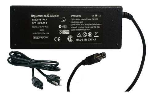 Cargador Para Toshiba A100 A105 M100 15v / 5a 75w
