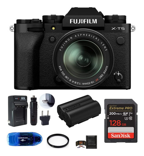 Fujifilm X-t5 Mirrorless Digital Camera With Xf 18-55mm F/2.