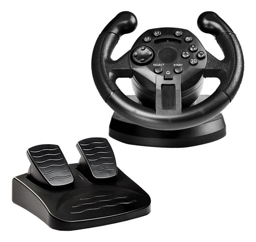 Racing Simulator De Volante Para Ps3 / Pc Game Usb Vibration
