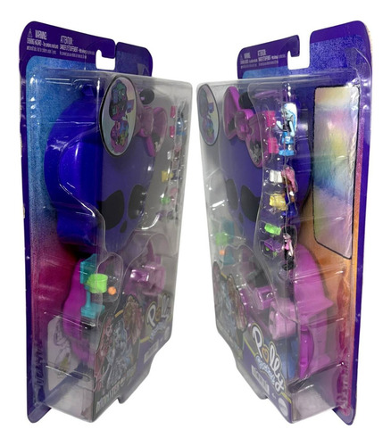 Conjunto Playset Monster High - Aberto Possui Pista De Skate E Escola Com Dormitório Quarto Com Mini Acessórios - Acompanha Micro Boneca Draculaura Clawdeen Wolf E Frankie Stein - Mattel Brinquedos