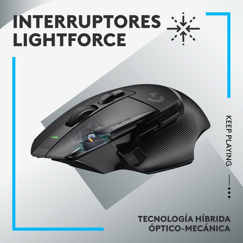 Logitech Mouse Hero G502 Series G Lightspeed Con Bluetooth