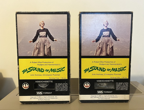 Película Vhs The Sound Of Music De Robert Wise Mvc