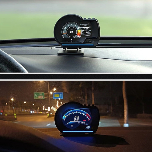 Vehículo Universal Hud Pantalla Mini Tablero Y Navegación