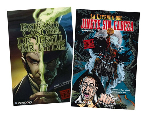 Combo 2 Libros Novelas Graficas Jineta Sin Cabeza Jekyll