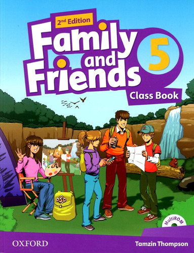 Family And Friends(2/ed) 5 - Book W/multi-rom - Simmons Naom