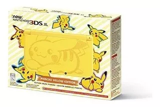Nintendo New 3ds Xl - Edición Amarilla De Pikachu [descatalo