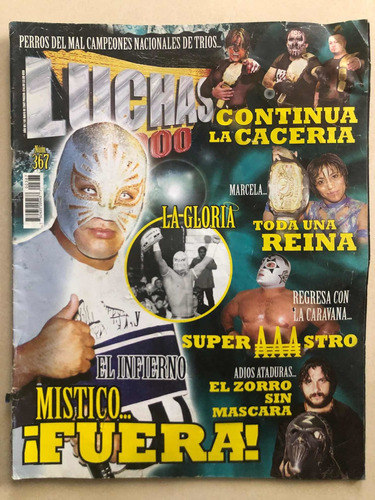 Luchas 2000 Revista No.367 Mistico Fuera